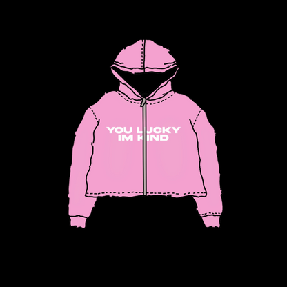 YOU LUCKY IM KIND -PINK